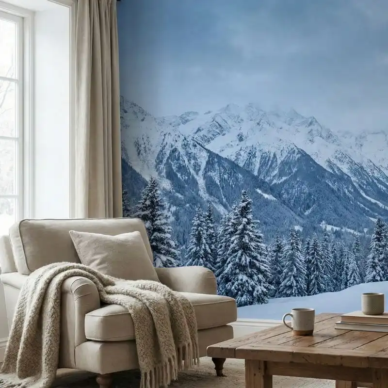 Painel Fotográfico Inverno na Argentina