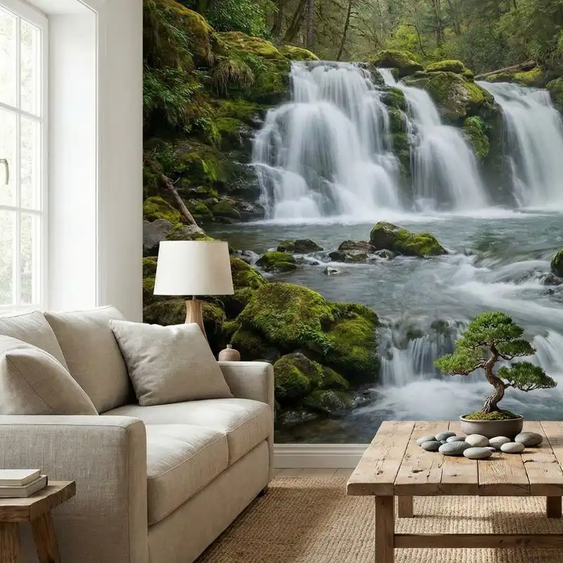 Papel de Parede Paisagem Cachoeira Amazônia