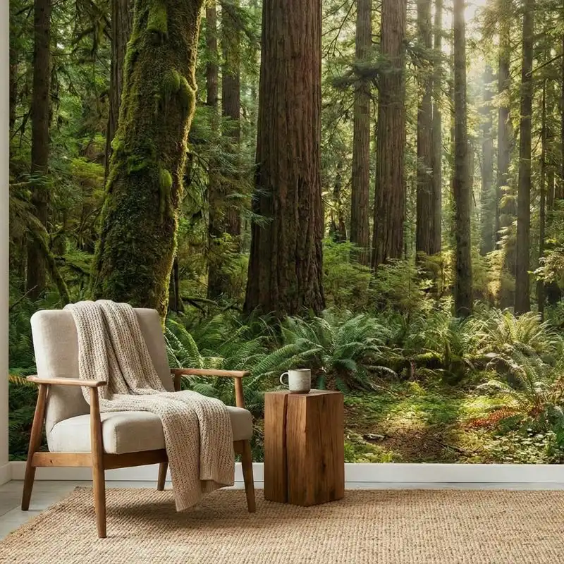 Papel de Parede Floresta Serra Gaúcha Verde