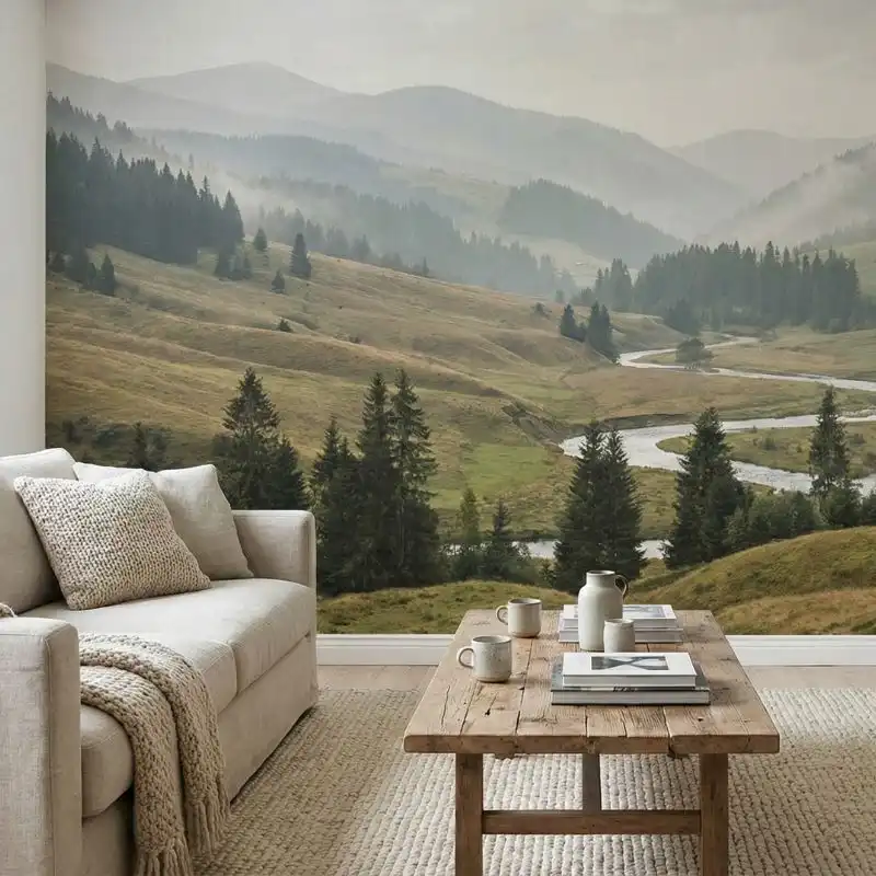 Papel de Parede Estilo Europeu Clássico