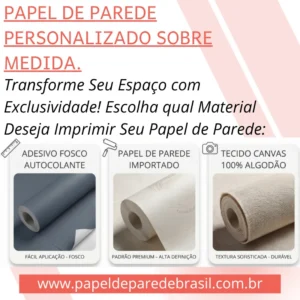 PAPEL DE PAREDE PERSONALIZADO SOBRE MEDIDA.